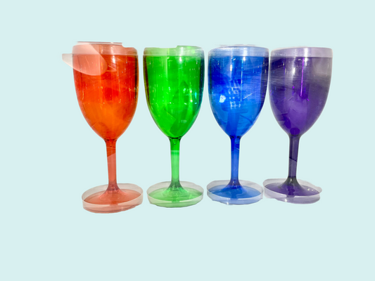 Set of 4 Acrylic Goblets - Big